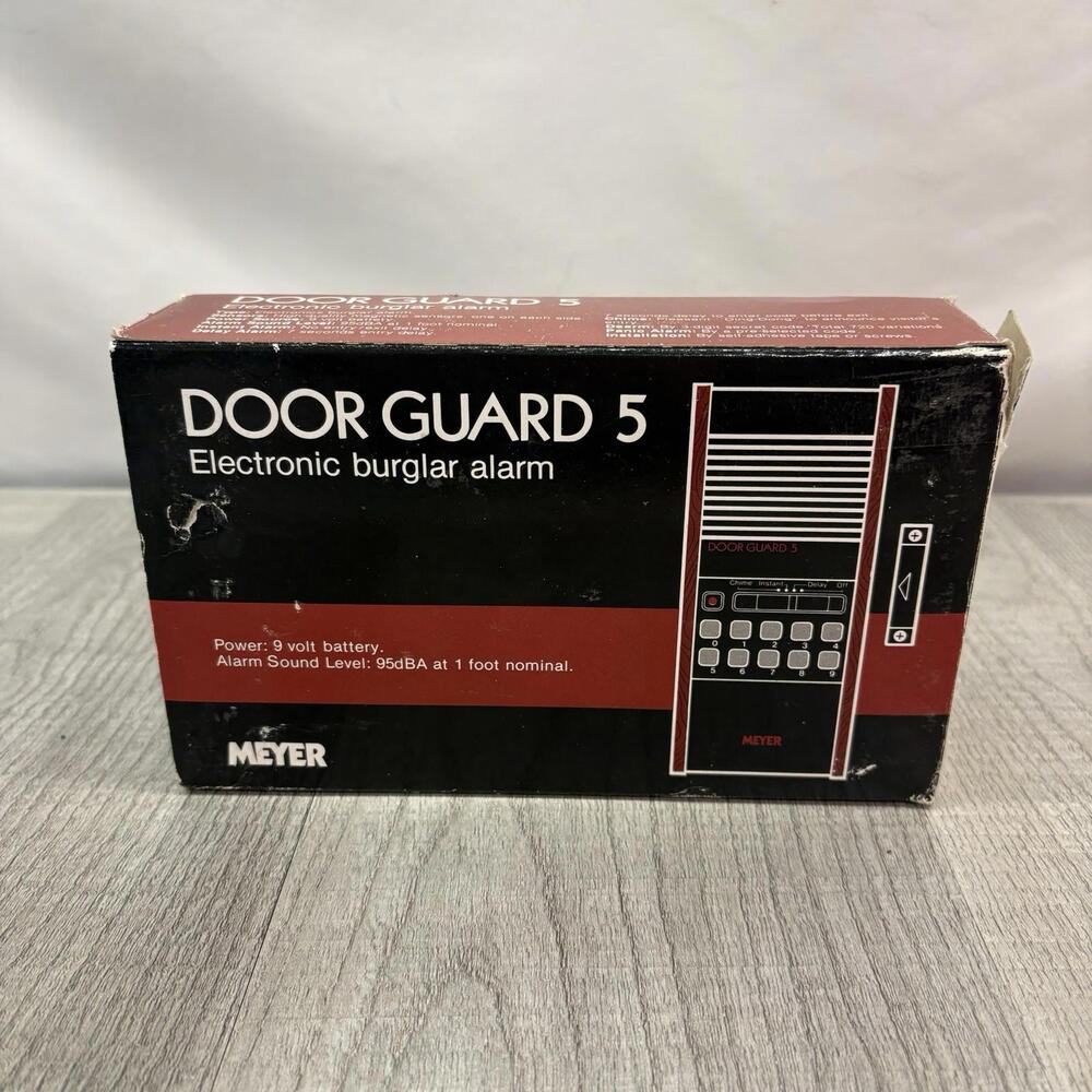 Vintage Meyer Door Guard 5 Electronic Burglar Alarm - New Old Stock
